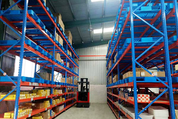 西安重型托盤式貨架案例